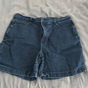 Blue Denim Shorts